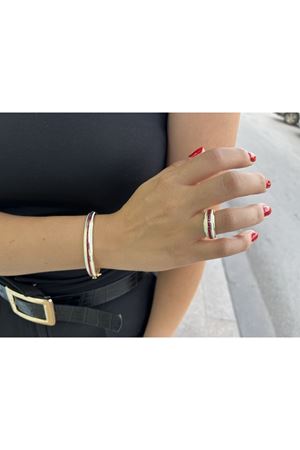 CETAŞ VİVA MAGENTA TAŞLI YÜZÜK