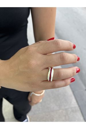 CETAŞ MİNİMA KOLEKSİYONU VİVA MAGENTA TAŞLI BİLEZİK