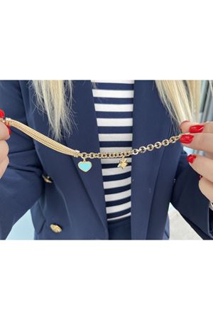 CETAŞ ETERNA BİLEKLİK MAVİ KALP