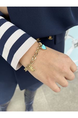 CETAŞ ETERNA BİLEKLİK MAVİ KALP