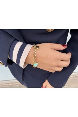 CETAŞ ETERNA BİLEKLİK MAVİ KALP