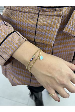 CETAŞ ÇİFT ZİNCİR FORTUNA BİLEKLİK