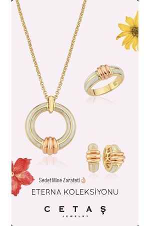 CETAŞ ETERNA SEDEF MİNELİ BİLEZİK