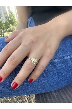 DENİZ KABUĞU YÜZÜK