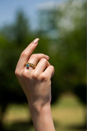 CETAŞ GÖZ SALLANTILI FORTUNA YÜZÜK