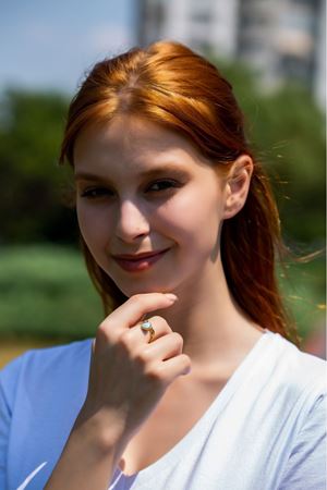 CETAŞ KALP SALLANTILI FORTUNA YÜZÜK