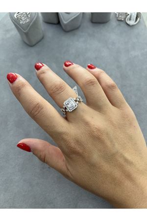 PIRLANTA BAGET YÜZÜK