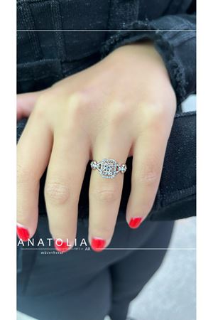Baget Taşlı Pırlanta Yüzük
