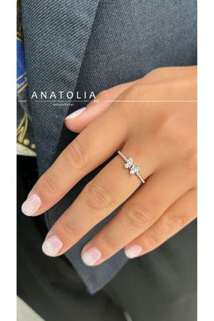 Pırlanta Kelebek Yüzük