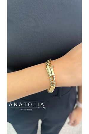 GURMET TAŞSIZ ALTIN BİLEKLİK