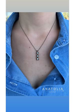 ELMAS TASARIM TRİA KOLYE