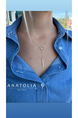 YUVARLAK VE ÇUBUK KOLYE