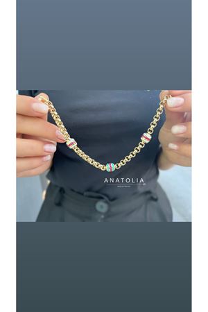 CETAŞ MİNİMA VİVA MAGENTA TAŞLI BİLEKLİK