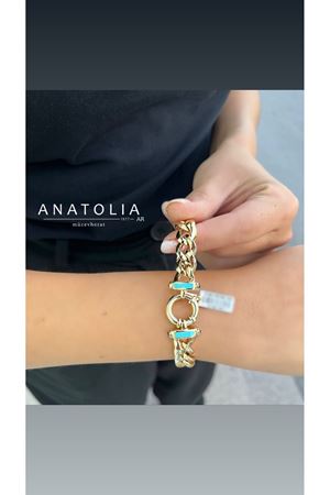 CETAŞ ETERNA MAVİ MİNELİ BİLEKLİK