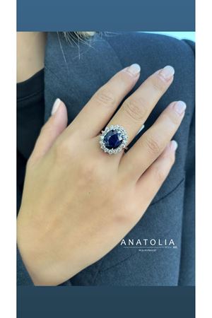 SAFİR PIRLANTA TASARIM YÜZÜK