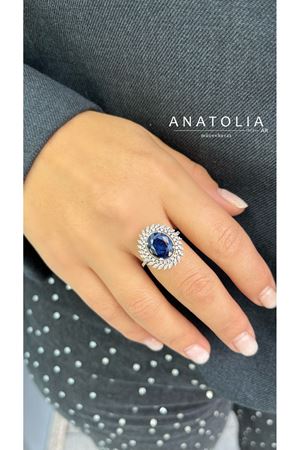 SAFİR PIRLANTA TASARIM YÜZÜK