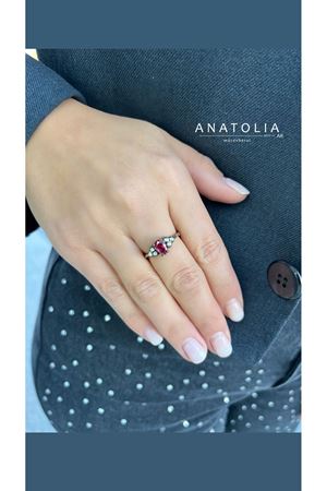 ELMAS YAKUT TASARIM YÜZÜK