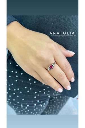 ELMAS YAKUT TASARIM YÜZÜK