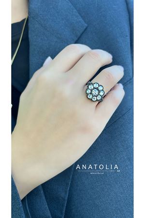 ELMAS GÜL MODELİ TASARIM YÜZÜK