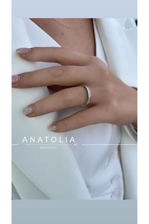 0.20 Karat Pırlanta Yarımtur Yüzük