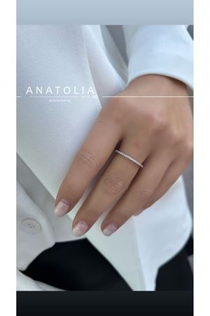 0.45 Karat Pırlanta Tamtur Yüzük