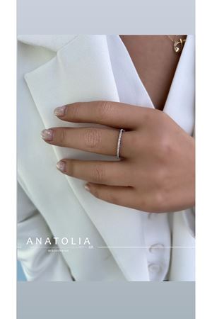 0.45 Karat Pırlanta Tamtur Yüzük