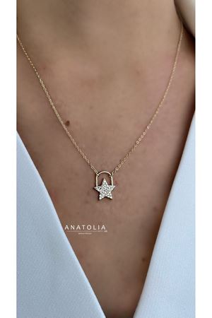 YILDIZ DETAYLI KOLYE