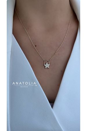 YILDIZ DETAYLI KOLYE