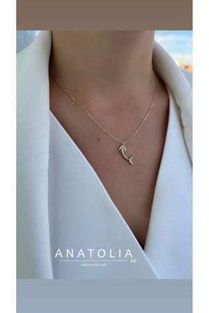 BALIK KILÇIĞI KOLYE