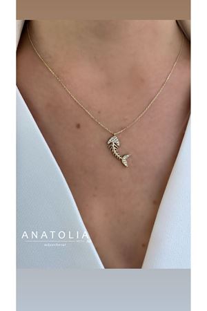 BALIK KILÇIĞI KOLYE