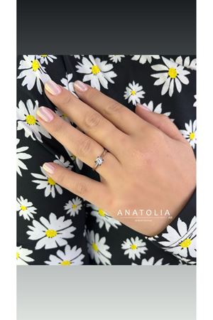 0.10 Karat G Vs Pırlanta Tektaş Yüzük