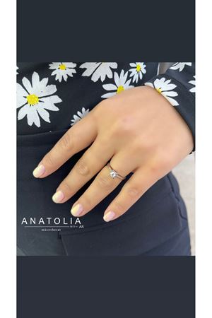 0.10 Karat G Vs Pırlanta Tektaş Yüzük