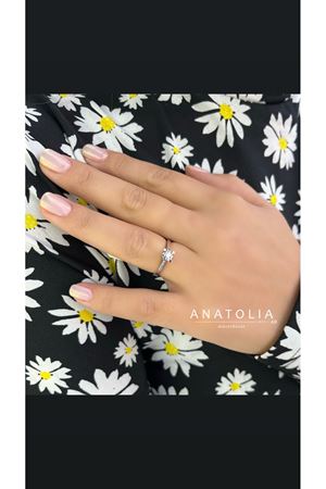 0.10 Karat G Vs Pırlanta Tektaş Yüzük