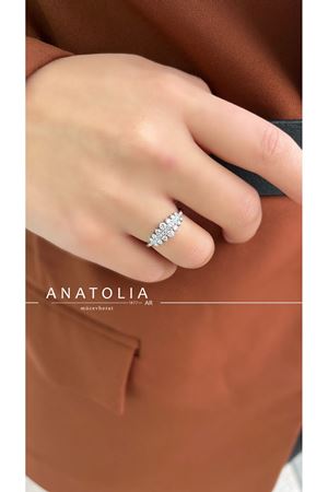 0.45 KARAT PIRLANTA TASARIM YÜZÜK