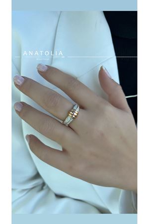 CETAŞ ETERNA SEDEF MİNELİ YÜZÜK