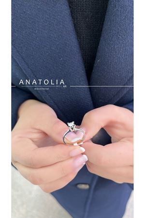 0.33 Karat H SI Pırlanta Tektaş Yüzük