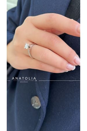 0.64 Karat H SI Pırlanta Tektaş Yüzük