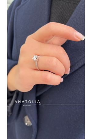 0.40 Karat F-G SI Pırlanta Tektaş Yüzük