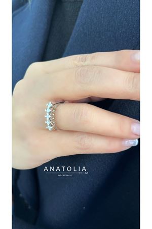 0.30 Karat Pırlanta Beştaş Yüzük