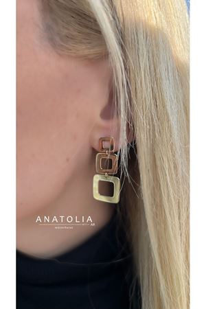 KARE ÜÇLÜ KÜPELER