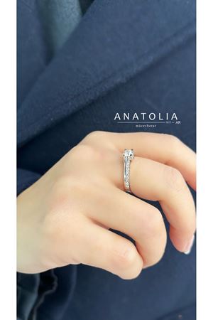 0.62 Karat H VS Pırlanta Tektaş Yüzük