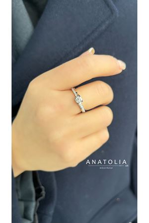 0.62 Karat H VS Pırlanta Tektaş Yüzük