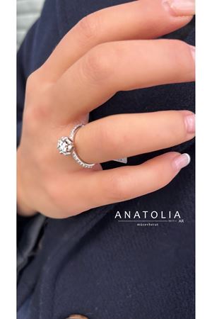 0.60 Karat G VS1 Pırlanta Tektaş Yüzük