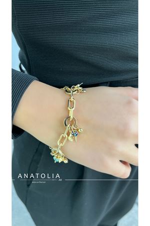 ANAHTAR DETAYLI SALLANTILI ŞANS BİLEKLİĞİ