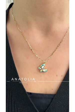 CETAŞ ETERNA KELEBEK KOLYE