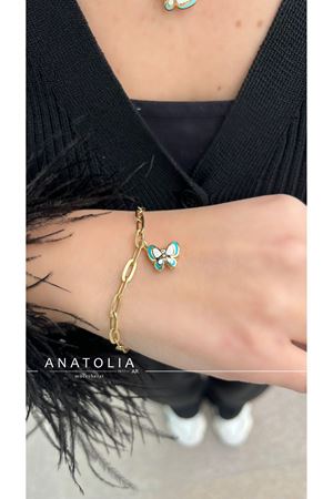 Cetaş Eterna Koleksiyonu Kelebek Bileklik