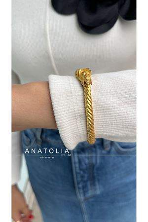22 Ayar Altın Koç Kelepçe Bilezik