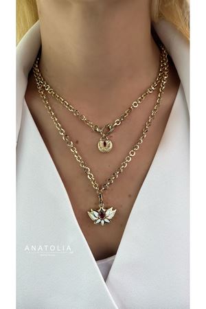 CETAŞ ETERNA KOLEKSİYONU LOTUS ETKİSİ KOLYE