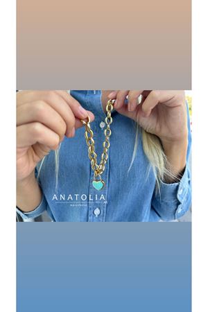 CETAŞ ETERNA MAVİ KALP BİLEKLİK