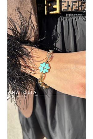 CETAŞ ETERNA MAVİ YONCA BİLEKLİK